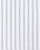 Jaiden Slim-Fit Track-Stripe French-Cuff Dress Shirt, White