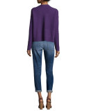 Long-Sleeve V-Neck Top