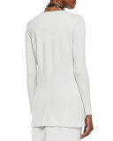 Silk-Cotton Interlock Jacket