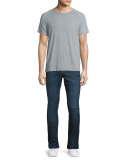 L'Homme Sierra Skinny Denim Jeans, Dark Blue