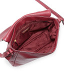 Harper Leather Messenger Bag, Dark Merlot
