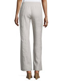 Organic Linen Wide-Leg Pants