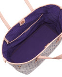 Marlborough Iphis Printed Little Tote Bag, Blush