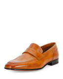 Brent Leather Penny Loafer, Brown
