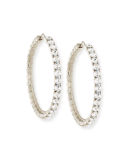 Rosario Swarovski® Crystal Hoop Earrings