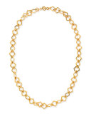 Element Square Link Chain Necklace, 42"