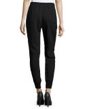 Drawstring-Waist Jogger Pants 
