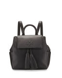 Thea Mini Leather Tassel Backpack