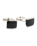 Black Agate Cuff Links