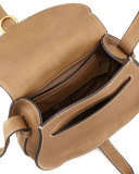 Marcie Small Saddle Bag, Nut