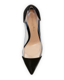 Plexi Velvet Illusion 105mm Pump, Black