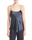 Satin Camisole, Navy