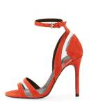 Goldie Suede 100mm Sandal