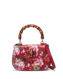Bamboo Classic Blooms Small Top-Handle Bag, Red