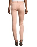 Verdugo Ankle Skinny Jeans, Faded Petal Pink