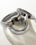 Dot Batu Medium Onyx Kick Cuff
