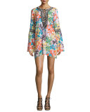 Copa Cubana Printed Tunic Coverup