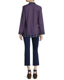 Stacey Ponte Cropped Pants