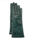 Nappa Leather Gloves, Iron Gray