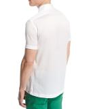 Classic Cotton Polo Shirt, White