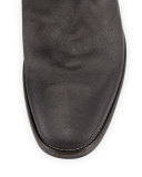 Fleetwood Leather Pull-On Boot, Gray