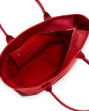 Longchamp 2.0 Expandable Tote Bag, Poppy/Ruby
