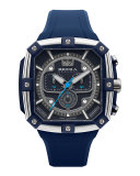Supersportivo Square Watch, Navy 