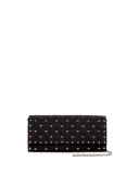 Rockstud Quilted Flat Continental Wallet-on-Chain