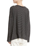 Relaxed Boat-Neck Sweater