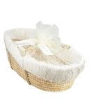 Moses Basket, Ivory