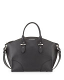 Legend Calfskin Tote Bag, Black