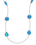 Rock Candy Wonderland Station Necklace in Ice, 42"