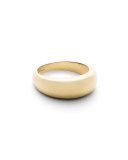 Crescent Dome Ring in 18K Gold