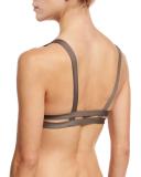 Neutra Bralette Swim Top, Taupe
