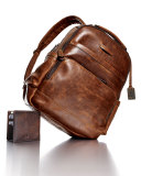 Logan Leather Bi-Fold Wallet, Cognac