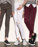 Le Color Rip Skinny Distressed Jeans, Forrest