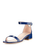 Nudistjune Patent Low City Sandal