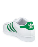 Superstar Original Fashion Sneaker, White/Green