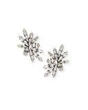 Harper Crystal Clip-On Earrings