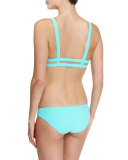 Neutra Solid Strappy-Back Swim Top