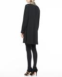 Washable Silk Long-Sleeve Dress 