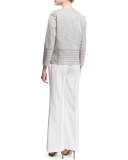 Aisha Jacket with Illusion Trim