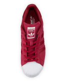 Superstar Original Suede Sneaker, Pink