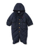Hooded Matte Bunting Bag, Size 3-6 Months