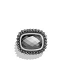 Waverly Ring with Hematite, Size 7