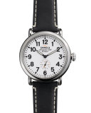41mm Runwell Men's Watch, White/Black 