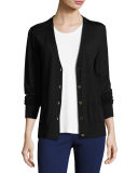 Madeline Relaxed V-Neck Merino Cardigan
