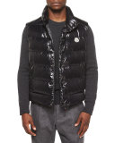 Tib Puffer Vest, Black