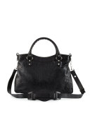 Classic Nickel Town Tote Bag, Black