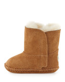 Infant Caden Suede Bootie, Chestnut